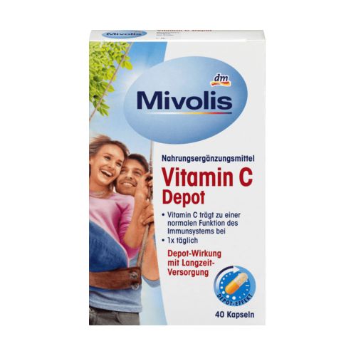 Dépôt De Vitamine C - 40 Capsules