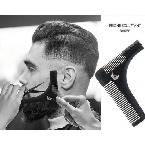 Peigne Sculptant Spécial Barbe Peigne 3 En 1 
