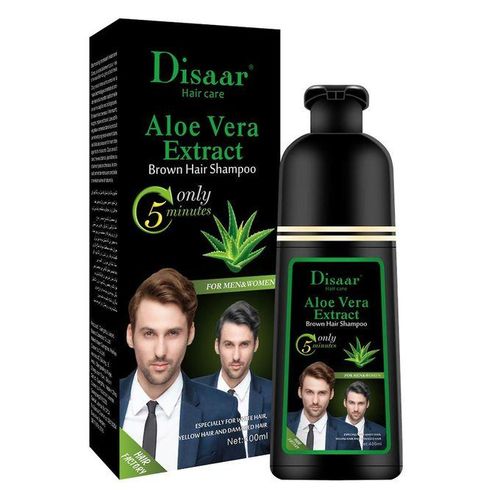 Shampooing Cheveux Noirs À L'extrait D'aloe Vera