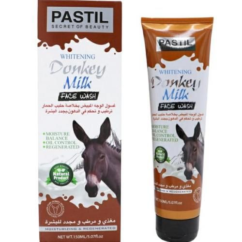 Nettoyant Visage Éclaircissant À L'extrait De Lait D'ânesse - 50g 