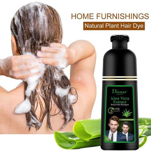 Shampooing Cheveux Noirs À L'extrait D'aloe Vera thumbnail 3