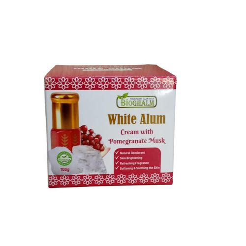 Crème D'alun Blanc Au Musc De Grenade 100gr