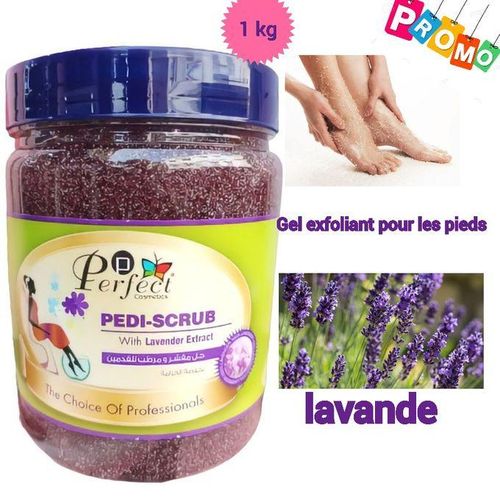 Gel Exfoliant Pieds Adoucit Et Lisse Les Pieds À L'extrait De Lavande thumbnail 3