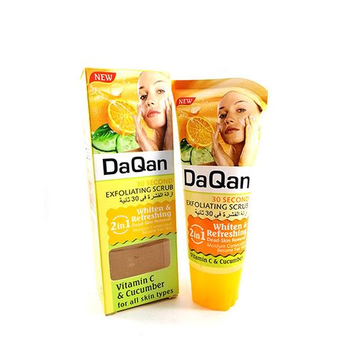 Gommage Visage Et Corps 2 En 1 Vitamine C & Concombre