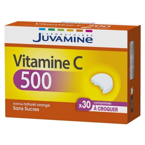 Vitamine C 500 30 Comprimés À Croquer