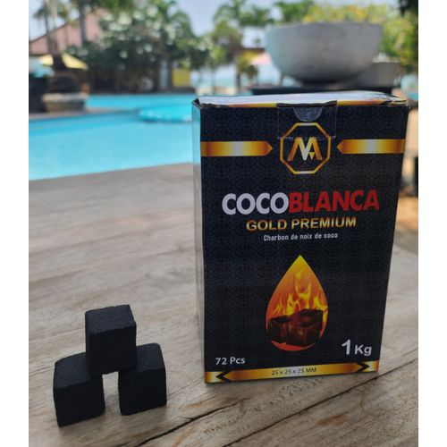 Boite De 1 Kg Ou 120 Cubes De 1,5 Cm De Chaque Cote De Charbon