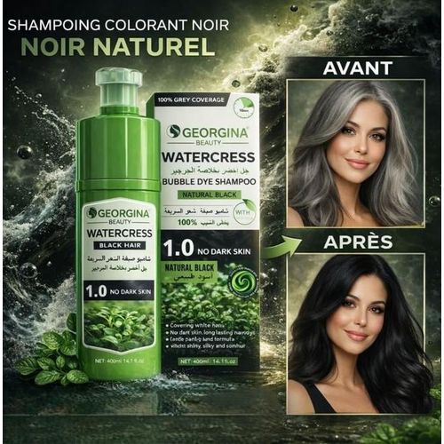 Shampoing Colorant Noir Naturel – Homme Et Femme