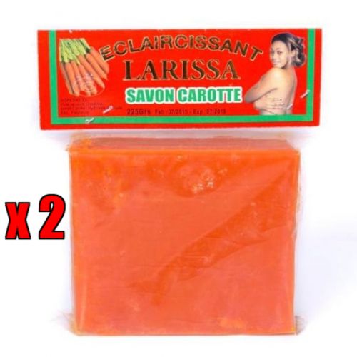 2 X Savon Pour Éclaircir La Peaux À Base De Carotte