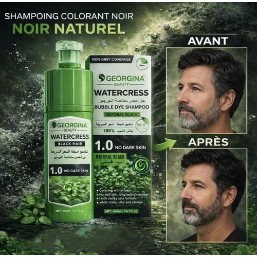 Shampoing Colorant Noir Naturel – Homme Et Femme