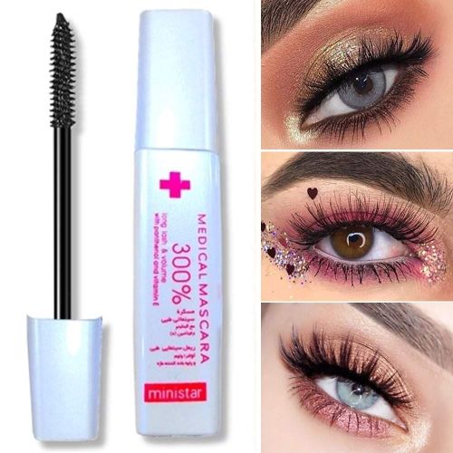 Le Mascara Est Composé De Soie Naturelle Et S'adapte À La Couleur De Vos Cils