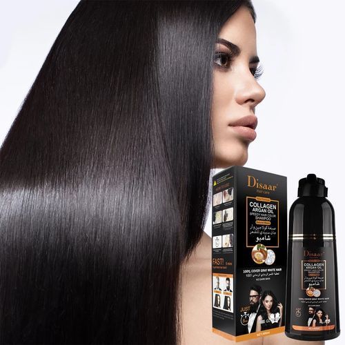 Shampoing Colorant Et Soin Cheveux À L’huile D’argan Collagène Collagène Argan Oil thumbnail 3