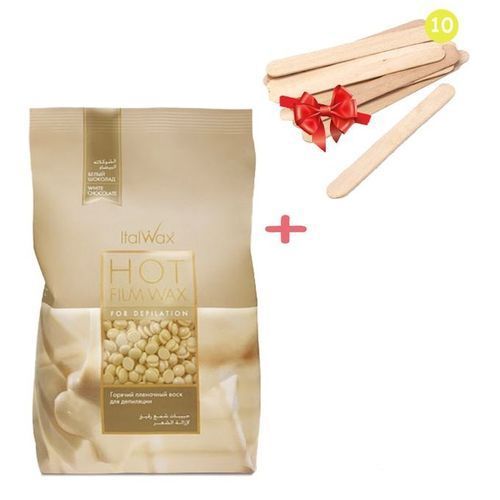  Film Wax White Chocolate 1kg + 10 Spatul