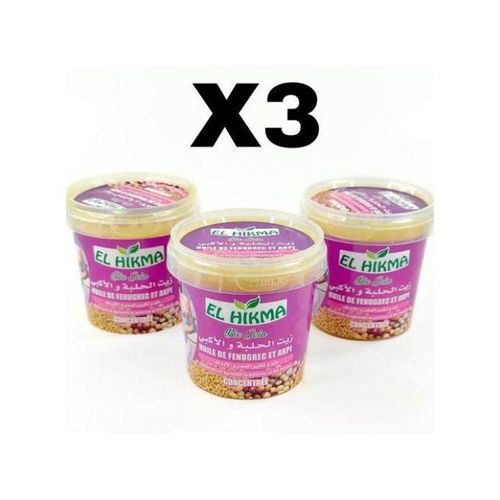 Beurre Fenugrec Avec Al-akpi Pour Belle Taille 120ml X3 thumbnail 2