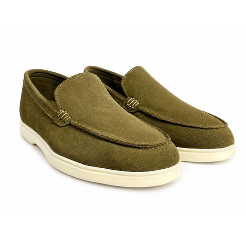Mocassins Homme En Daim Premium – Confort Élégant & Semelle Souple