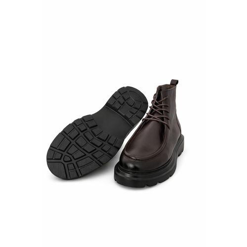 Bottines Élégantes En Cuir – Semelle Importée D’espagne