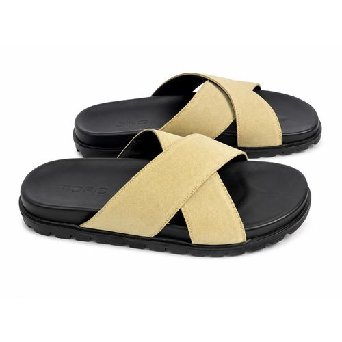 Sandales Homme En Daim Premium Croisées – Confort & Élégance Casual