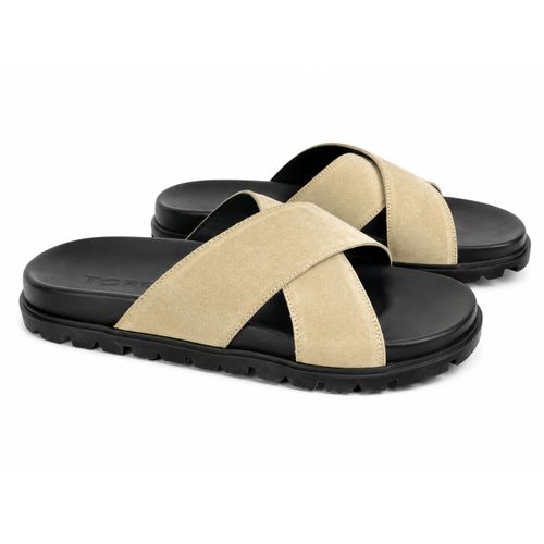Sandales Homme En Daim Premium Croisées – Confort & Élégance Casual thumbnail 3