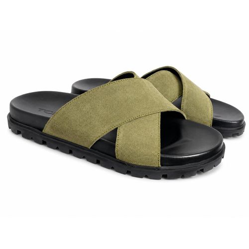 Sandales Premium En Daim – Confort Élégant & Style Moderne