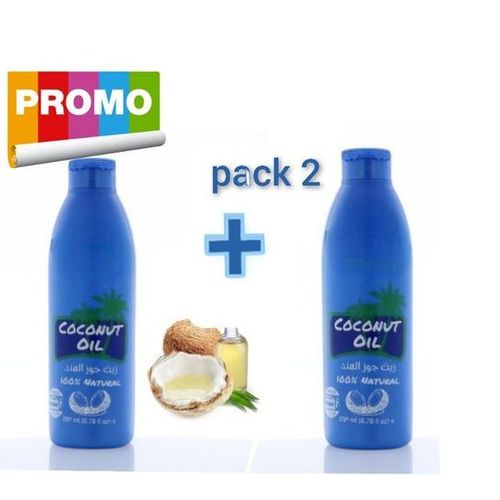 2 Huile De Coco Cosmétiques, Nourrissant Et Fortifiant Pour Les Cheveux/ 200mlx2