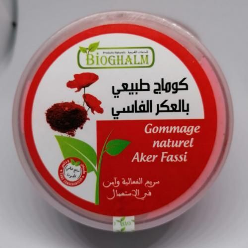 Gommage Aker Fes Pour La Clarté Du Visage, Cou Et Mains/tous Les Types De Peau