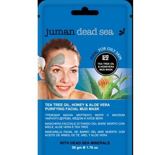 Masque Purifiant À La Boue De La Mer Morte Avec Gel Daloe Vera, Miel Et Huile Darbre À Thé