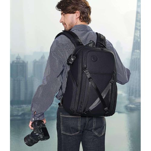 Sac À Dos, Caméra, Photographie, Sac À Dos Pour Ordinateur Portable Pratique Polyvalent