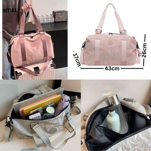 Sac De Voyage Léger Et Spacieux Avec Design, Tendance, Gym, Travail, Bagage, Sac