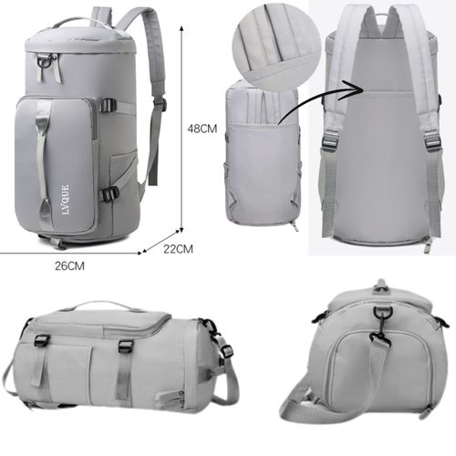 Sac De Voyage Multifonction Imperméable Et Durable Avec Compartiments Pratiques