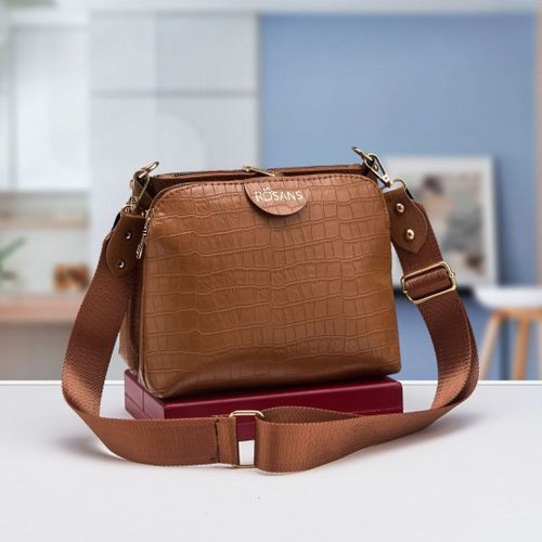 Sac À Bandoulière, Sac Messager, Sac À Main À Motif Crocodile, Portefeuille