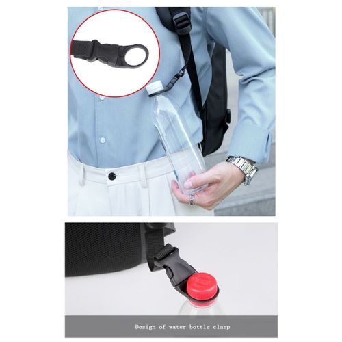 Sac De Voyage Grand Capacite De Camping Simple Pour Hommes - Gris thumbnail 3
