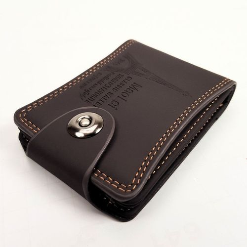 Porte Carte Et Monnaie En Cuir - Wallet Rfid thumbnail 3