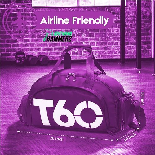 Sac De Sport Pour Hommes Et Femmes, Bagage Étanche, Sac De Voyage, Sac De Sport thumbnail 3