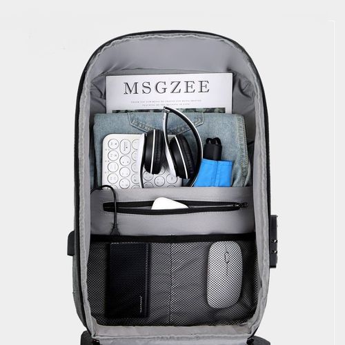 Bag Pour Voyage, Sac Á Dos Pc Portable, Cartable Luxe Affaire Scolaire, Sac thumbnail 2