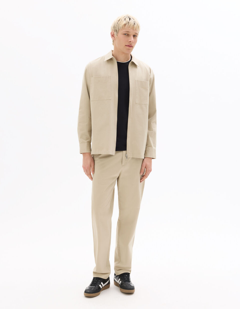 Surchemise Overshirt Zippée Unie thumbnail 4