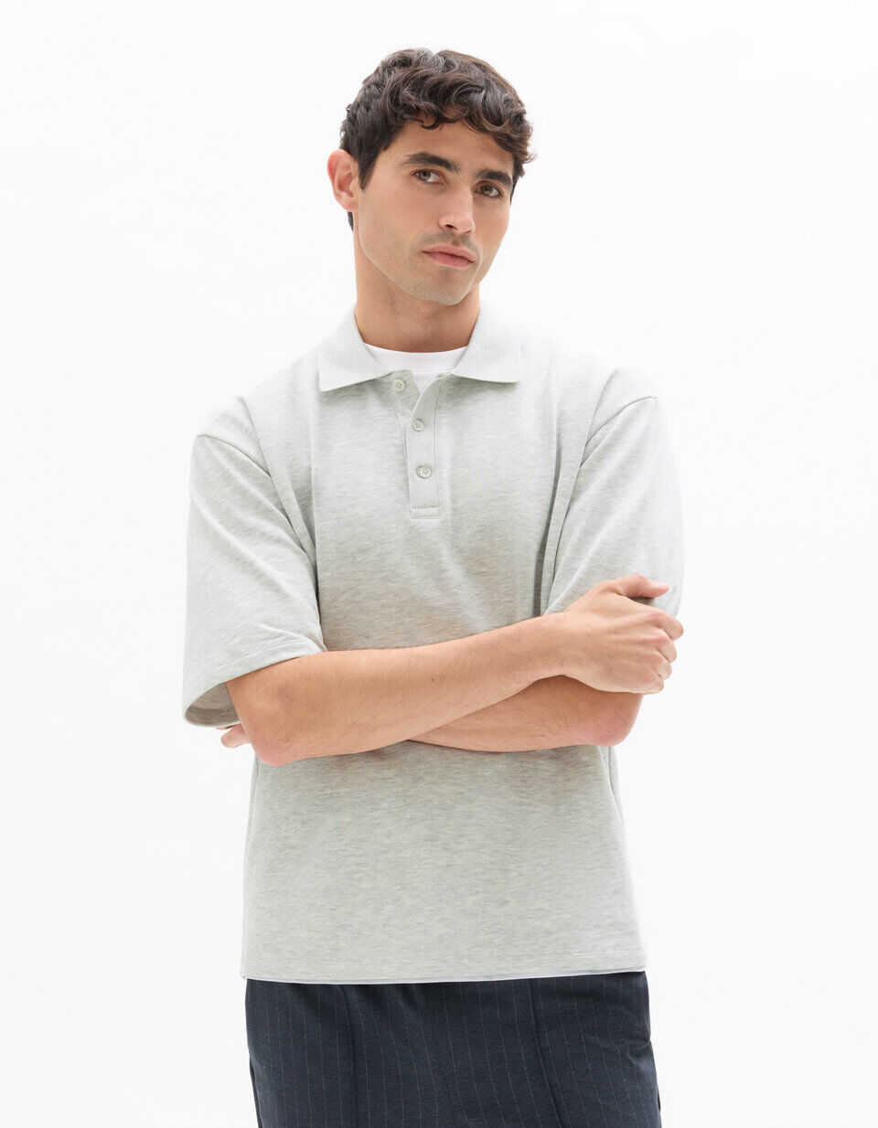 Polo Oversize 100% Coton French Terry thumbnail 2