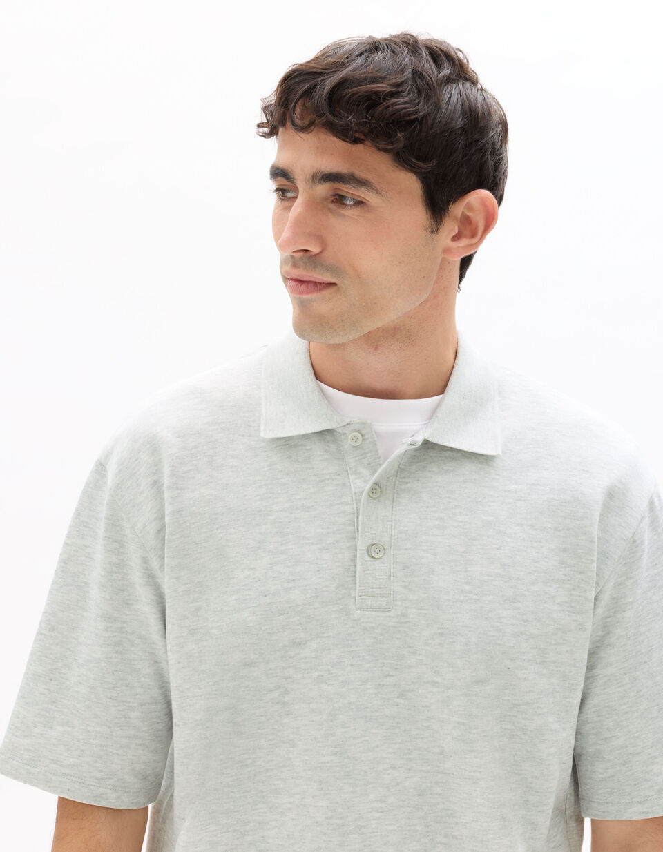 Polo Oversize 100% Coton French Terry thumbnail 3