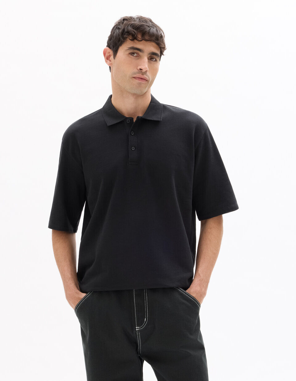 Polo Oversize 100% Coton French Terry thumbnail 3