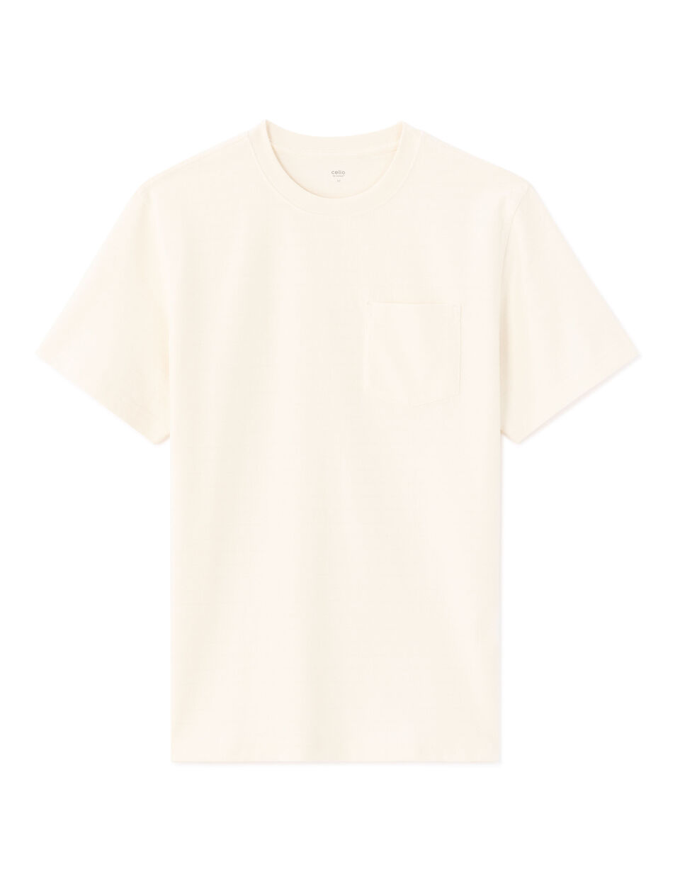 T-shirt Boxy Coton Stretch Avec Poche