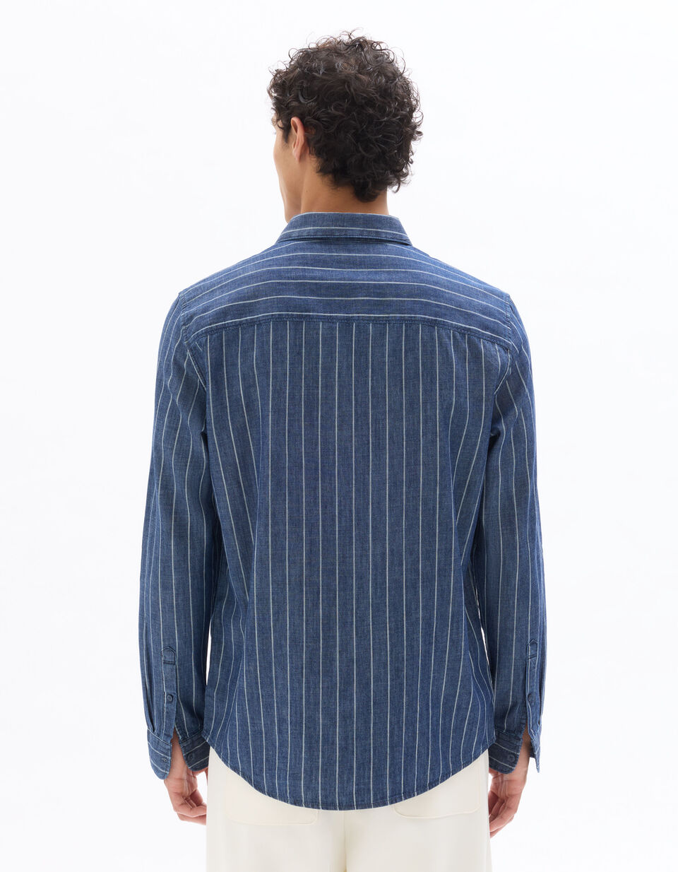 Chemise Regular En Jean 100% Coton thumbnail 4