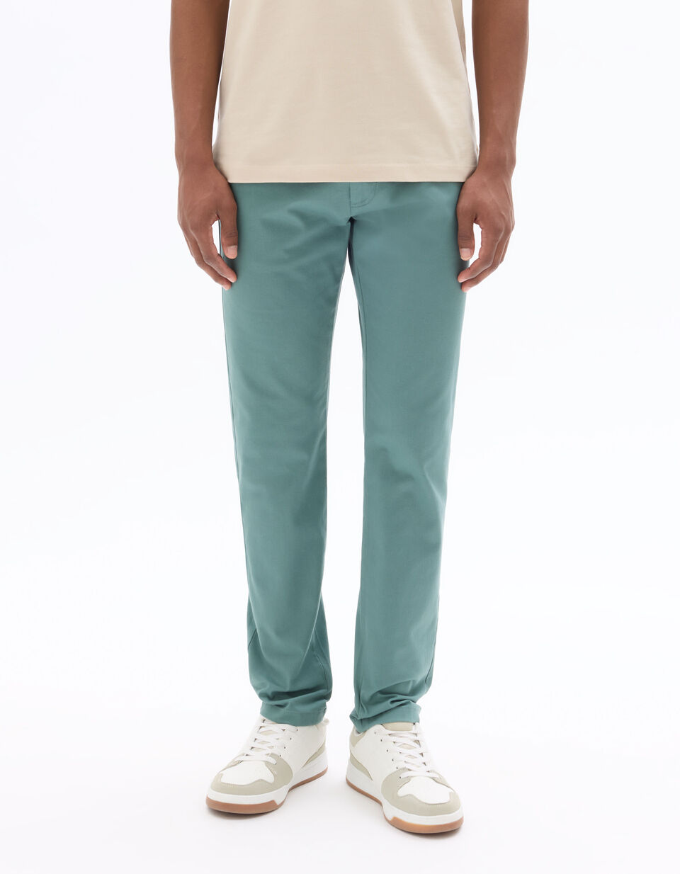 Pantalon Chino Slim En Coton Stretch thumbnail 4