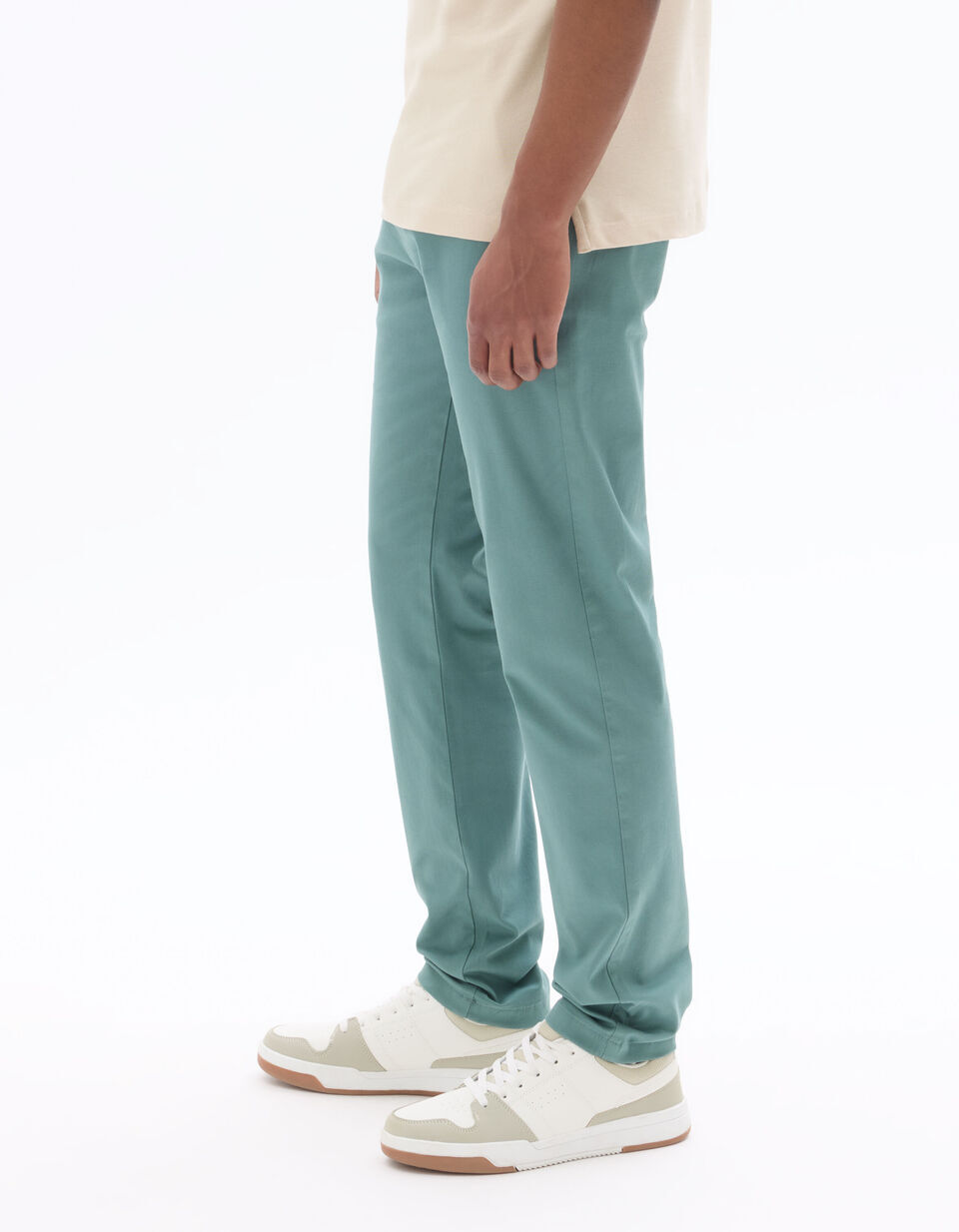 Pantalon Chino Slim En Coton Stretch thumbnail 2