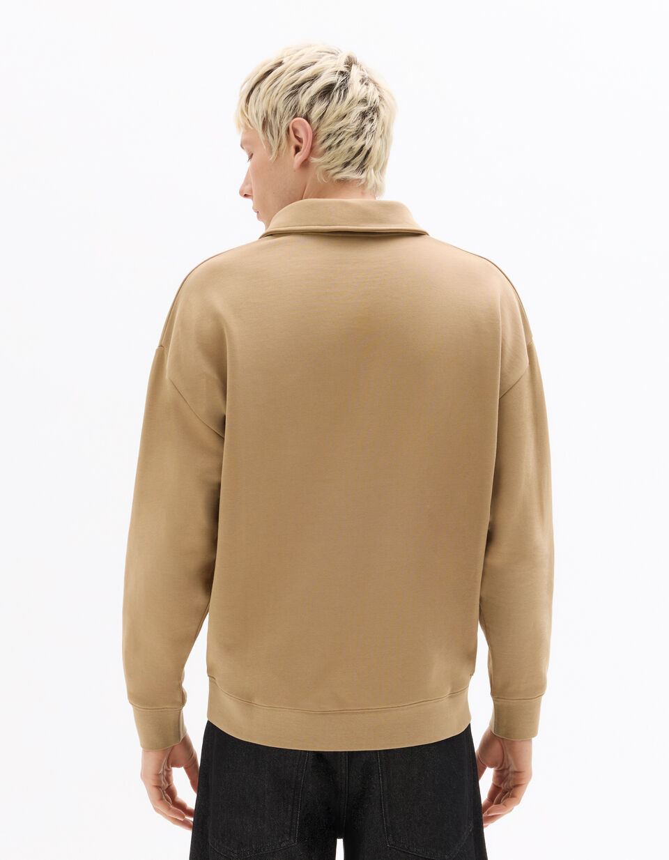 Sweat Loose Col Polo 100% Coton thumbnail 2