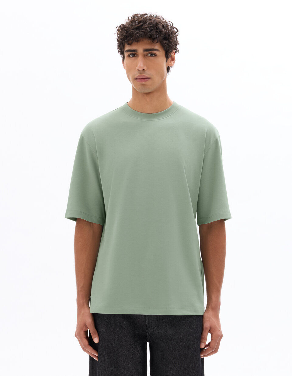 T-shirt Infroissable Oversize Col Rond thumbnail 3