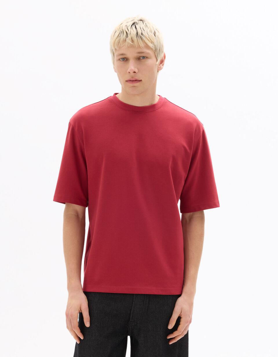 T-shirt Infroissable Oversize Col Rond thumbnail 2