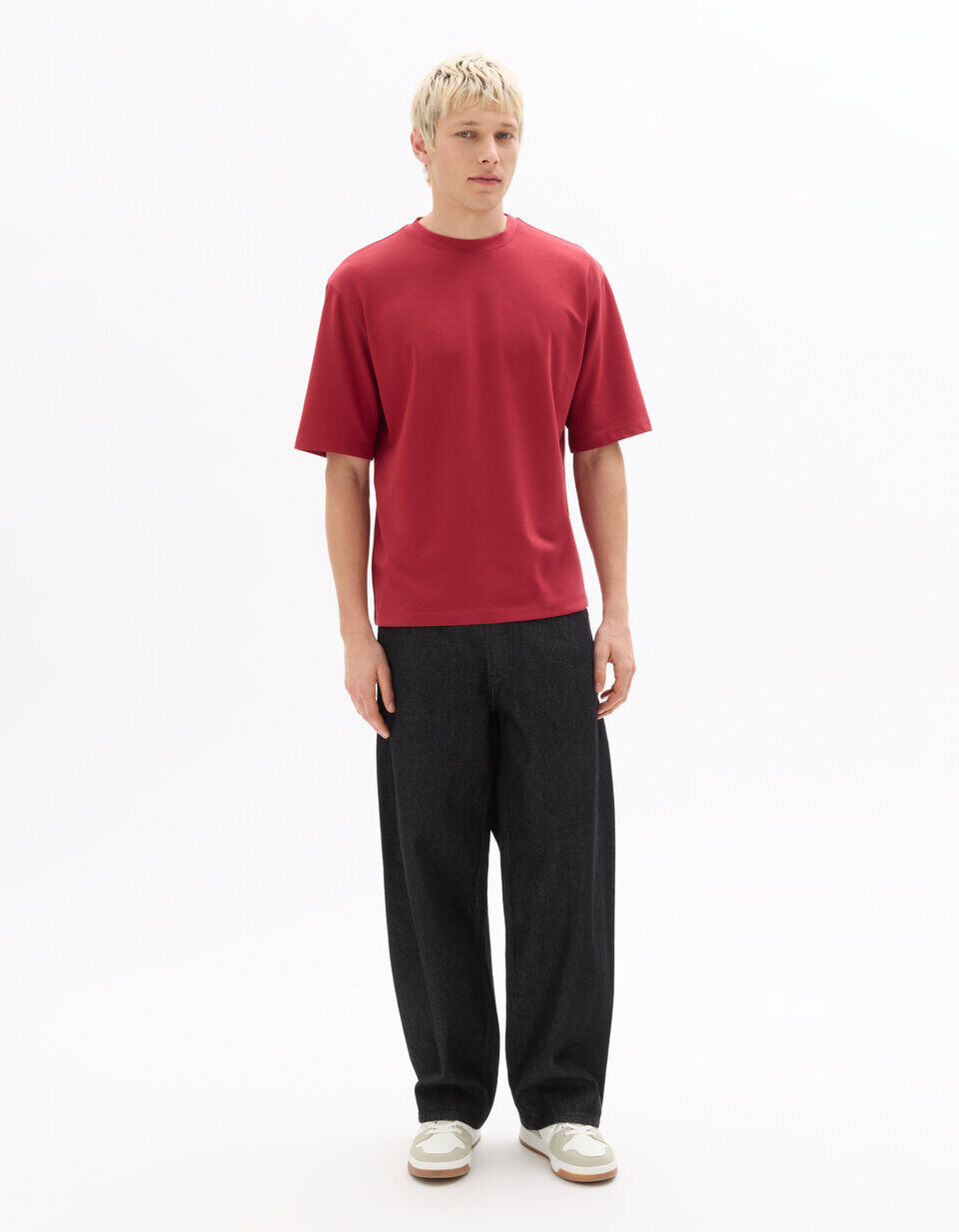 T-shirt Infroissable Oversize Col Rond thumbnail 3