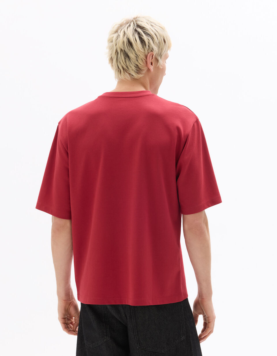 T-shirt Infroissable Oversize Col Rond thumbnail 4