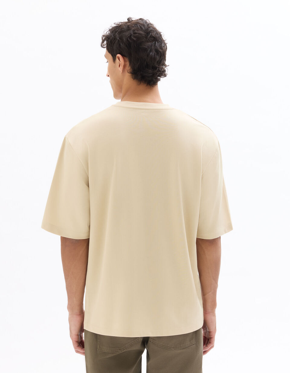 T-shirt Infroissable Oversize Col Rond thumbnail 4