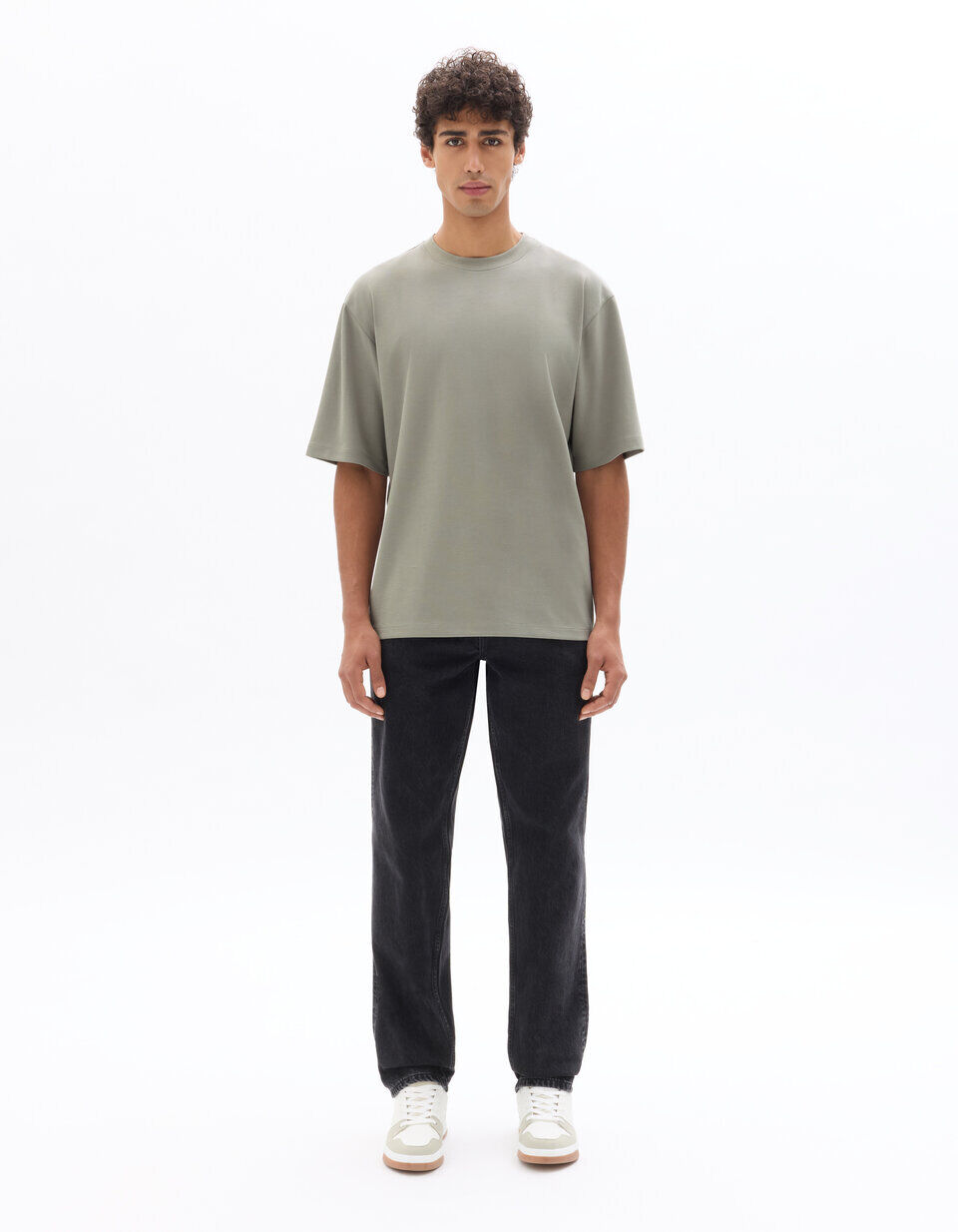T-shirt Infroissable Oversize Col Rond thumbnail 2