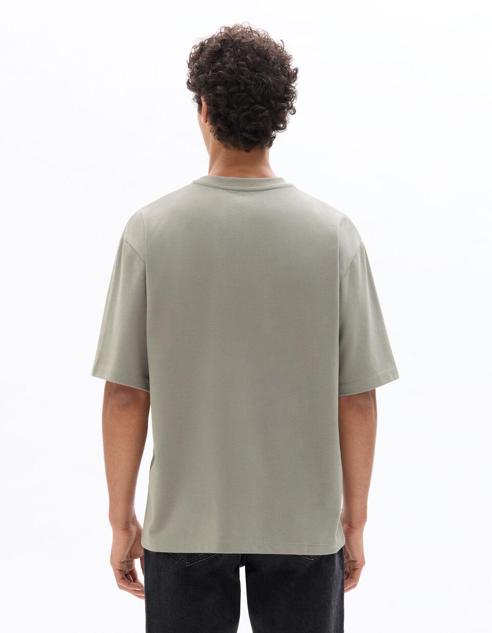T-shirt Infroissable Oversize Col Rond thumbnail 4