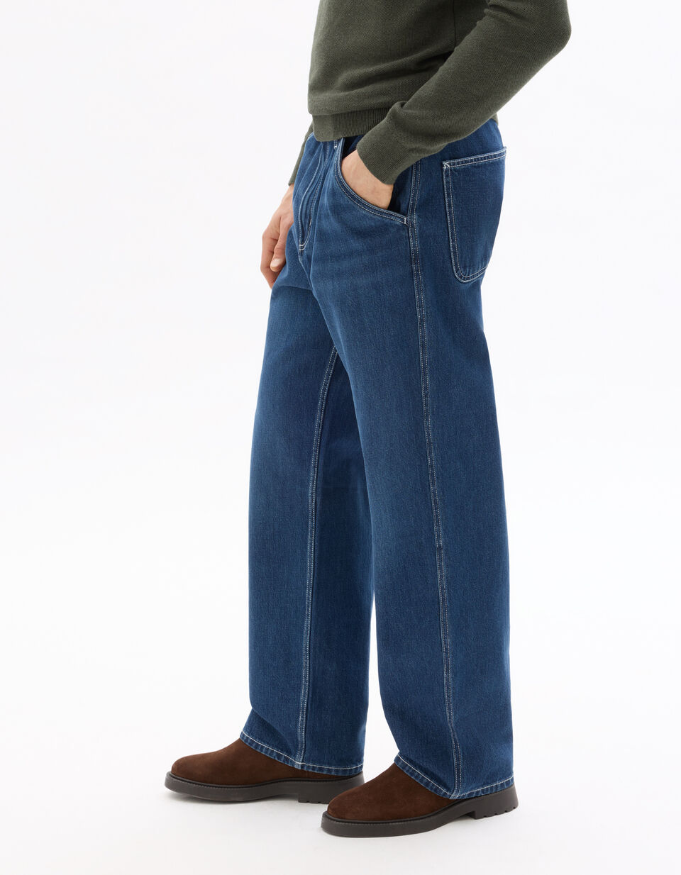 Jean Baggy 100% Coton thumbnail 4